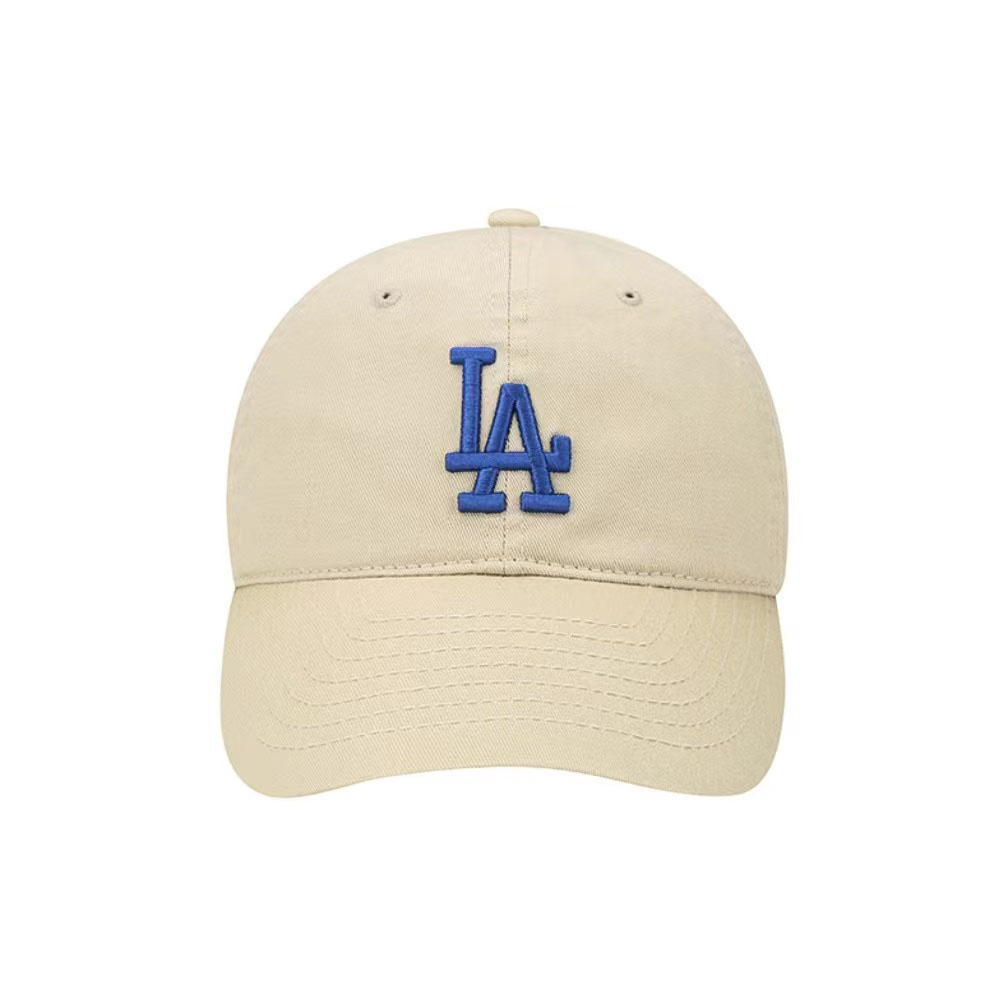 【享贝家】MLB LA 鸭舌帽棒球帽 卡其色LA蓝大标 男女同款 3ACP6601N-07BGS商品第2张图片规格展示