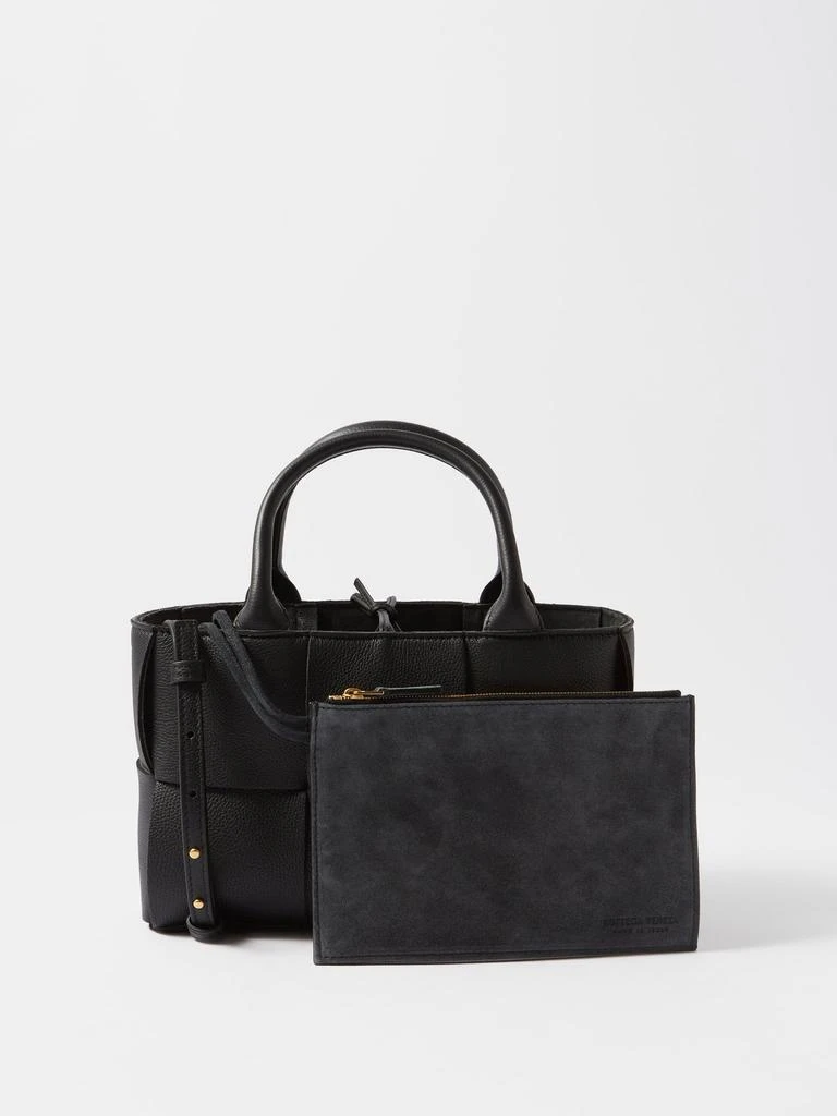 Arco mini Intrecciato-leather tote bag 商品
