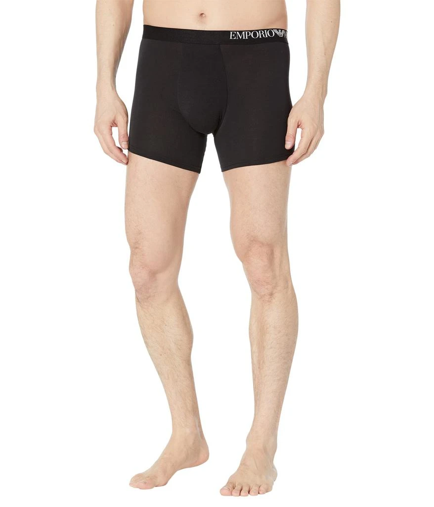 商品Emporio Armani|Soft Touch Ecofiber 3-Pack Boxer,价格¥377,第3张图片详细描述