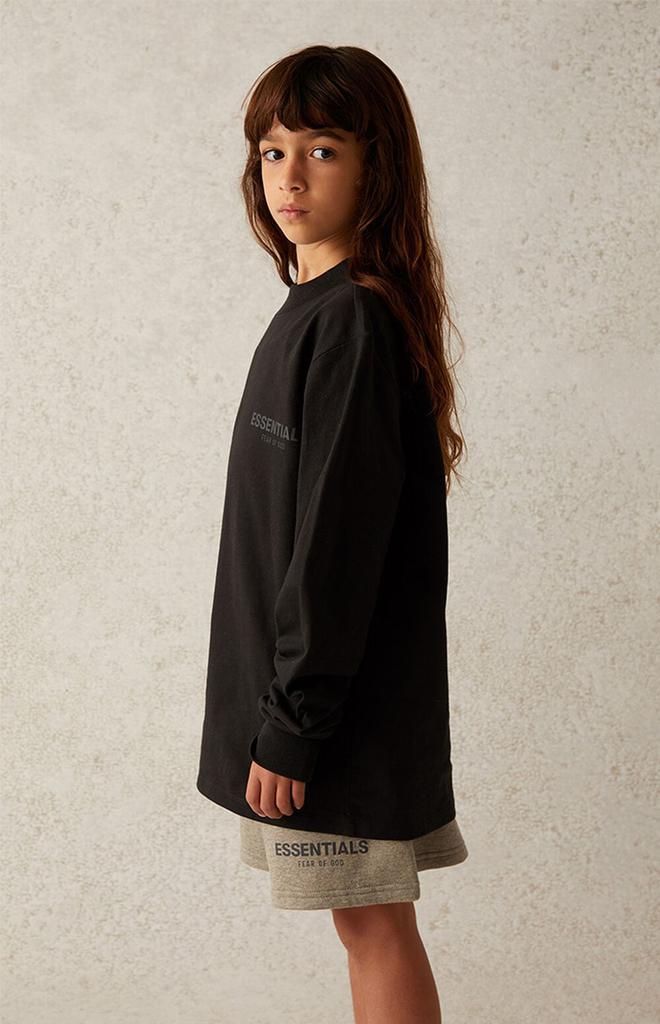 商品Essentials|Black Long Sleeve T-Shirt,价格¥149,第5张图片详细描述