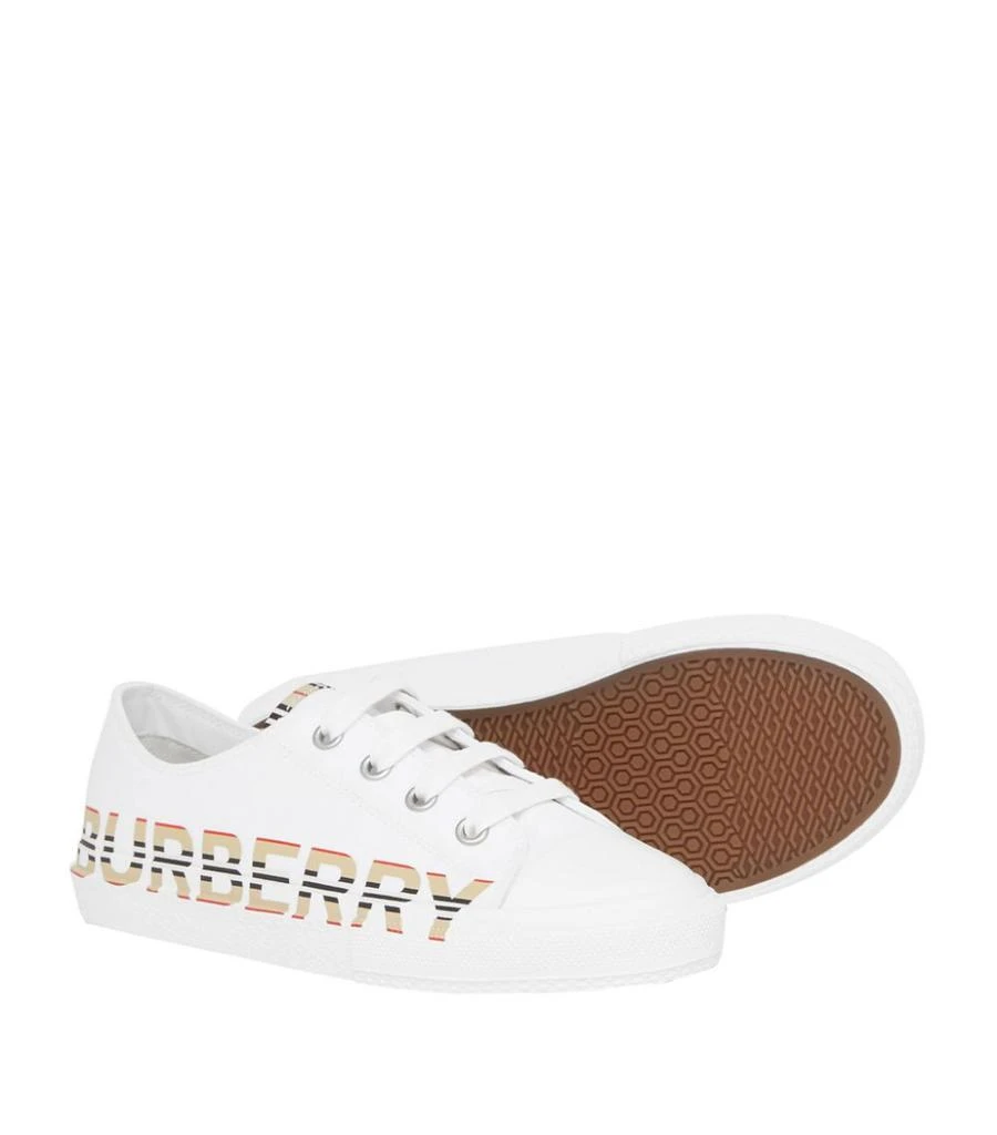 商品Burberry|Icon Stripe Logo Sneakers,价格¥2310,第4张图片详细描述