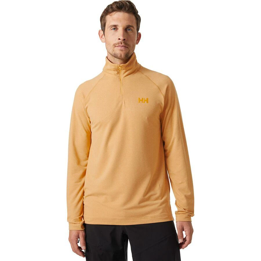 商品Helly Hansen|男士半拉链套头衫 轻薄 柔软吸汗,价格¥332,第1张图片