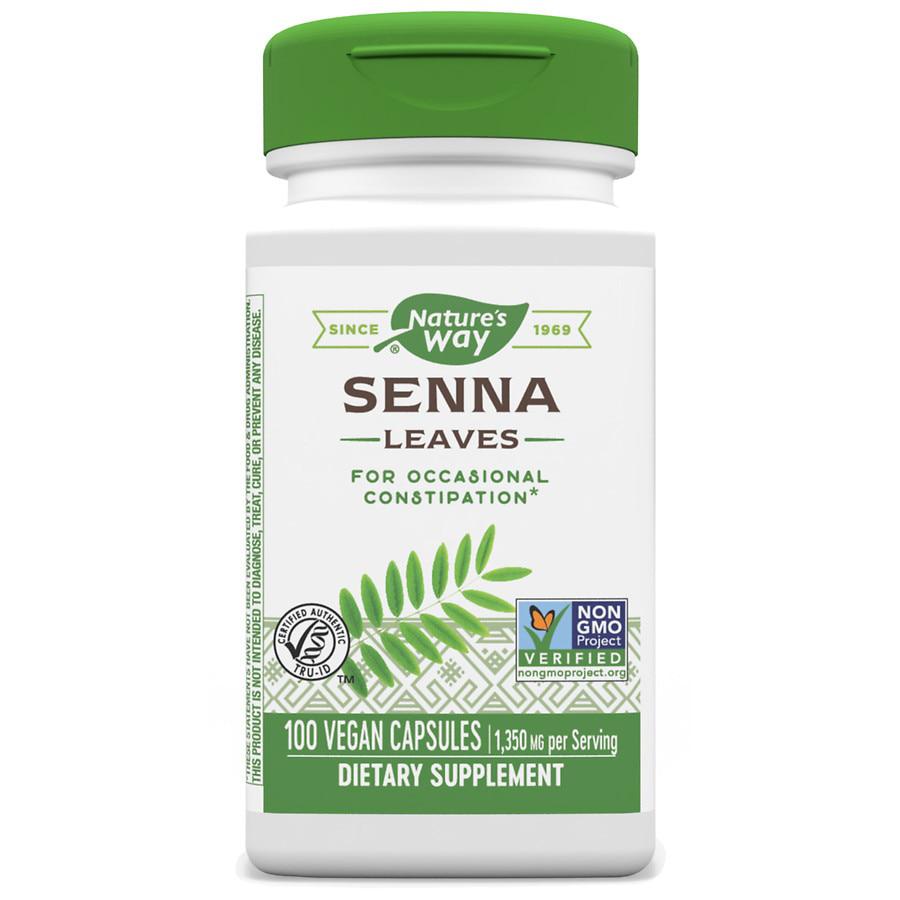 Senna Leaves 450 mg Dietary Supplement Vegan Capsules商品第1张图片规格展示