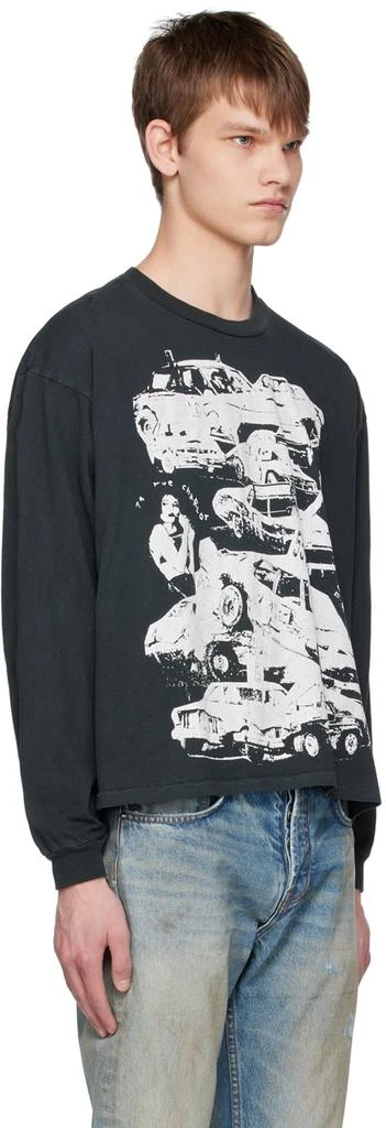 商品Enfants Riches Deprimes|Black Printed Long Sleeve T-Shirt,价格¥6402,第2张图片详细描述