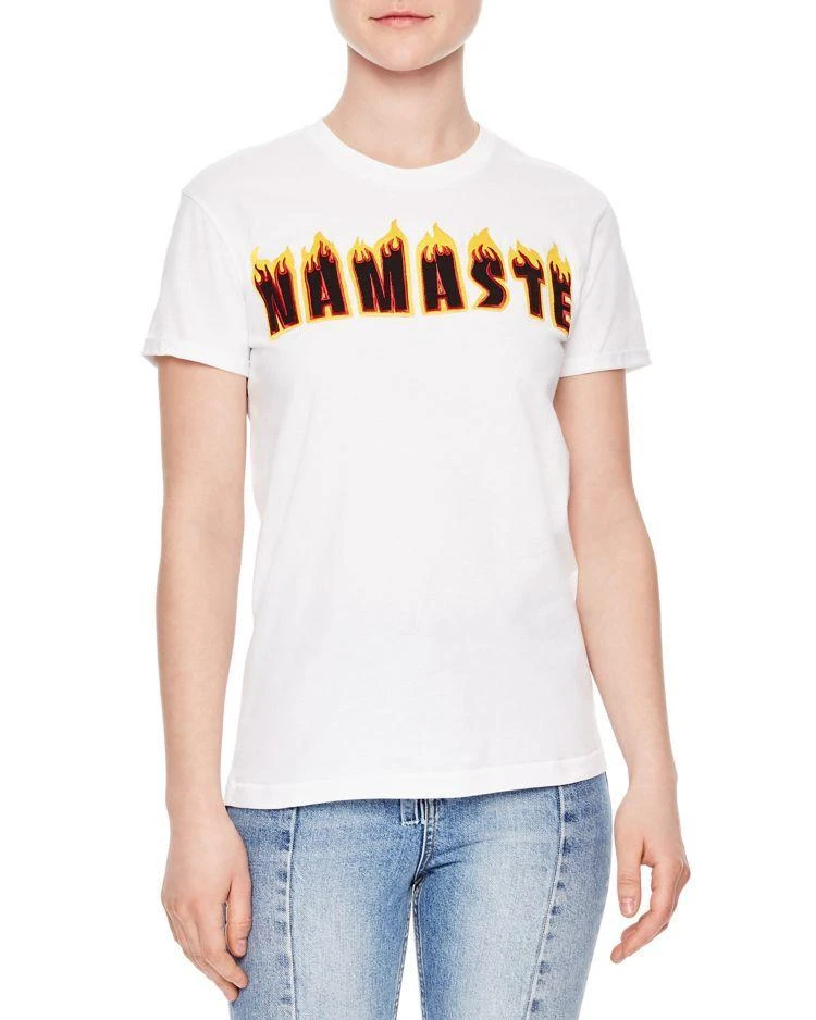 商品Sandro|Flame Embroidered Tee,价格¥412,第1张图片