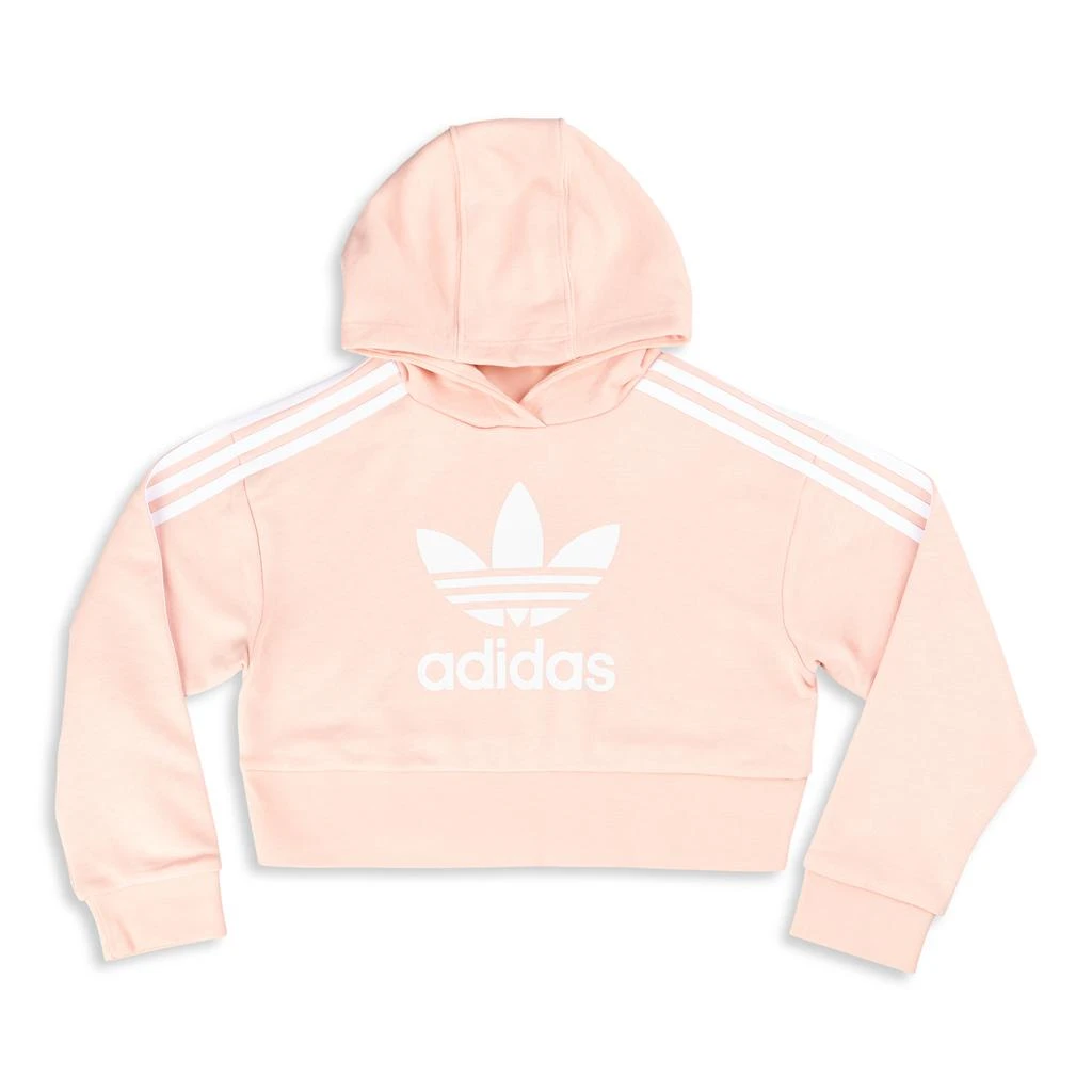 商品Adidas|adidas Girls Adicolor Over The Head - Grade School Hoodies,价格¥317,第1张图片
