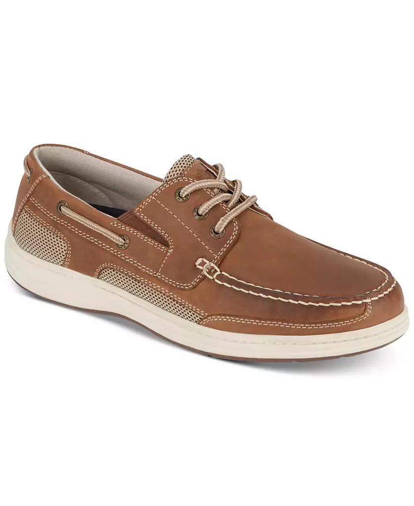 商品Dockers|Men's Beacon Leather Casual Boat Shoe with NeverWet,价格¥456,第1张图片