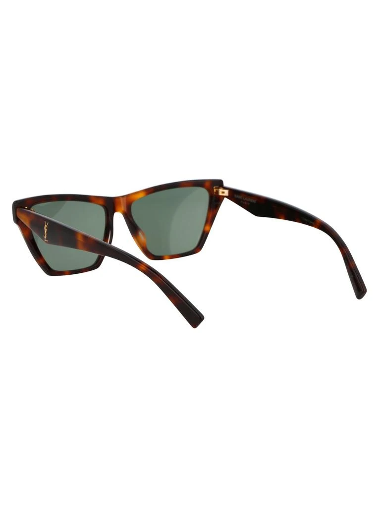 商品Yves Saint Laurent|Saint Laurent Eyewear Logo Engraved Sunglasses,价格¥1681,第4张图片详细描述