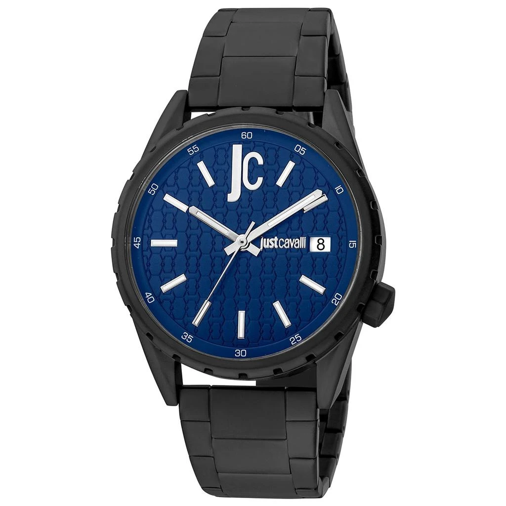 商品Just Cavalli|Just Cavalli Black Men Watch,价格¥971,第1张图片