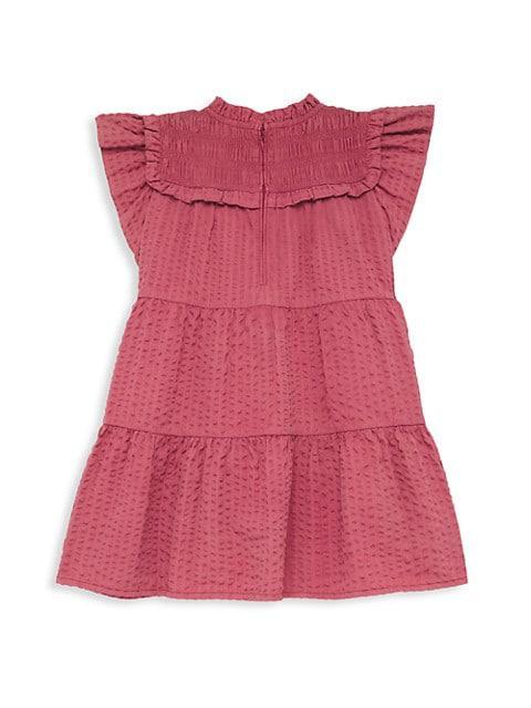 商品Sea|Little Girl's & Girl's Sevyn Seersucker Dress,价格¥570,第4张图片详细描述