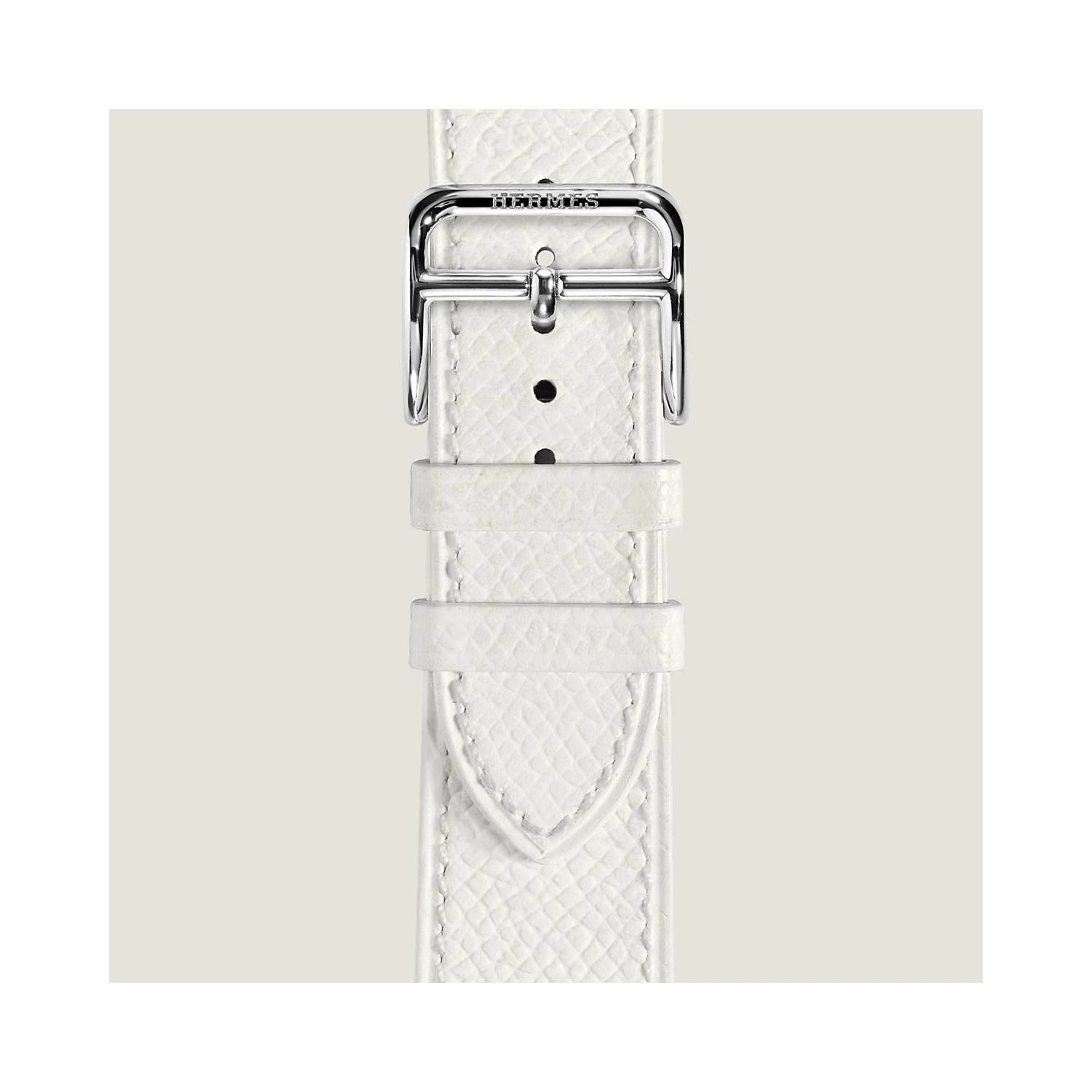 商品Hermes|【预售】 爱马仕 24秋冬 女士 手表带 Bracelet pour Cape Cod Grand modèle 37 mm, simple tour WKB0080WK01090,价格¥3173,第1张图片