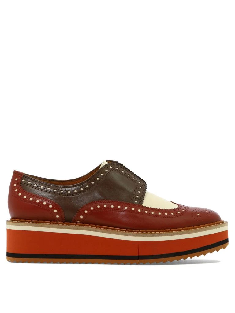 商品ROBERT CLERGERIE|Robert Clergerie Womens Brown Other Materials Lace-Up Shoes,价格¥4403,第1张图片