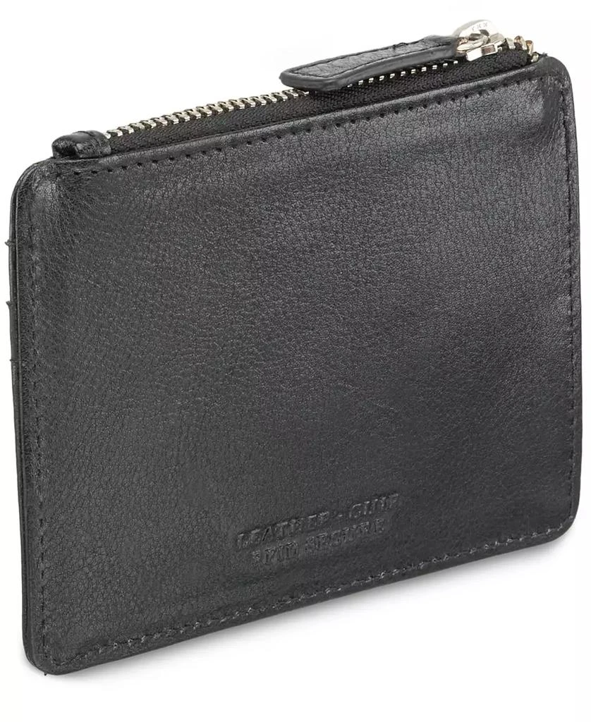 商品Mancini Leather Goods|Men's Equestrian2 Collection RFID Secure Card Case and Coin Pocket,价格¥359,第3张图片详细描述