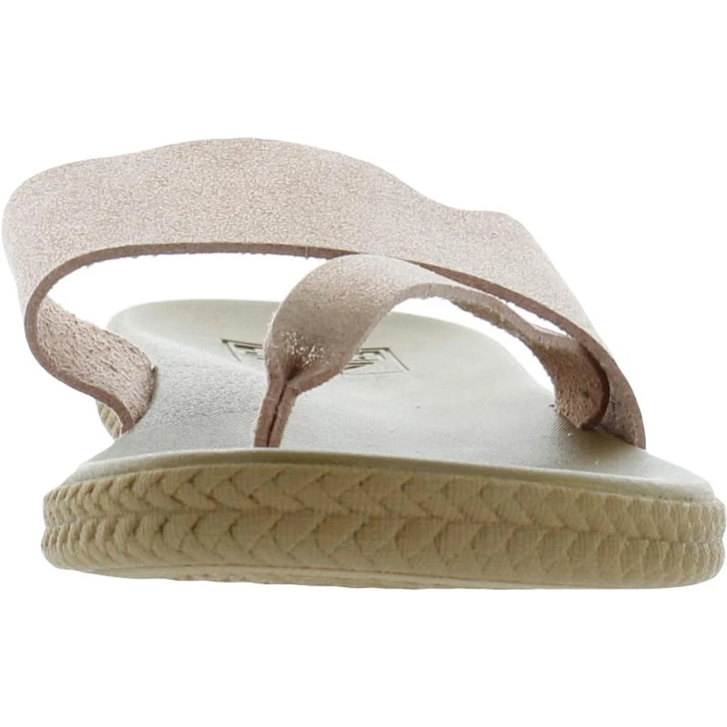 商品Reef|Reef Womens Cushion Bounce Sol Faux Leather Thong Sandals,价格¥276,第3张图片详细描述