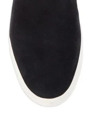 商品Vince|Norman 2 Suede & Faux Fur-Lined Boots,价格¥444,第5张图片详细描述