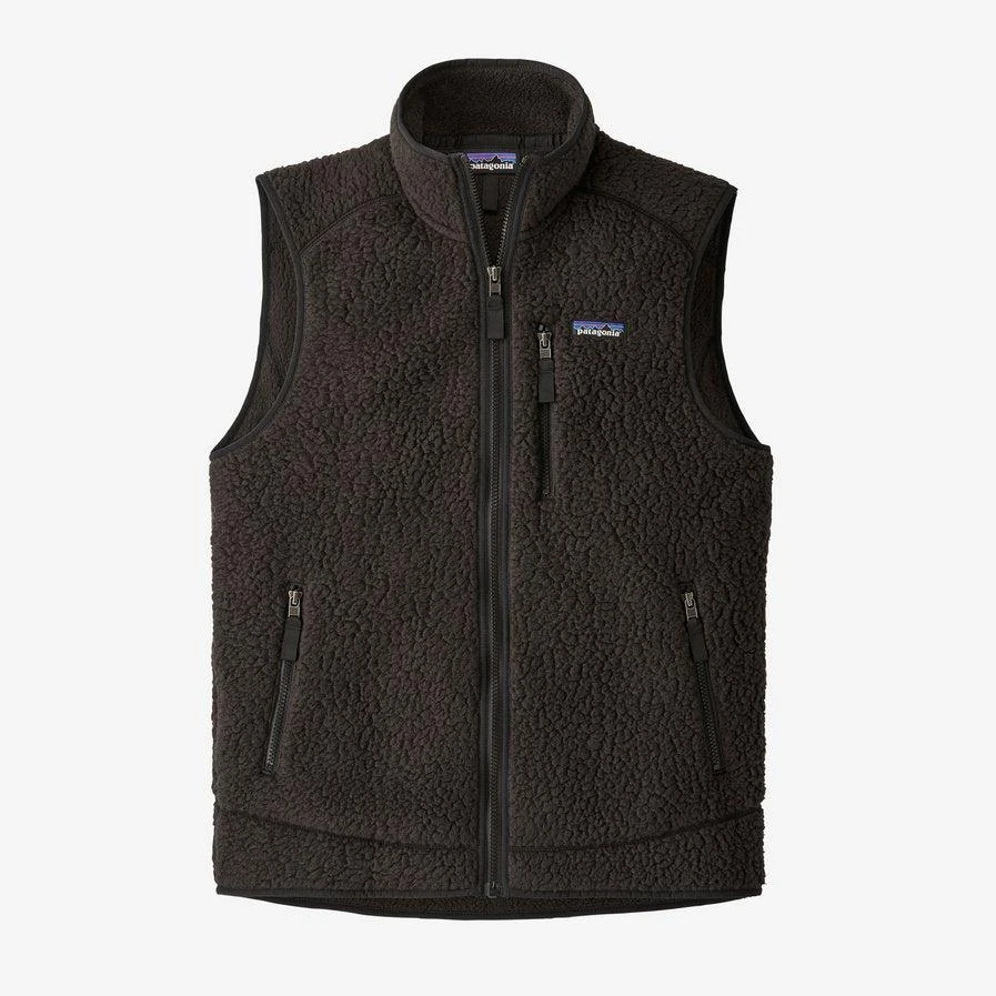 商品Patagonia|Jersey Retro Pile Vest - Black,价格¥940,第1张图片