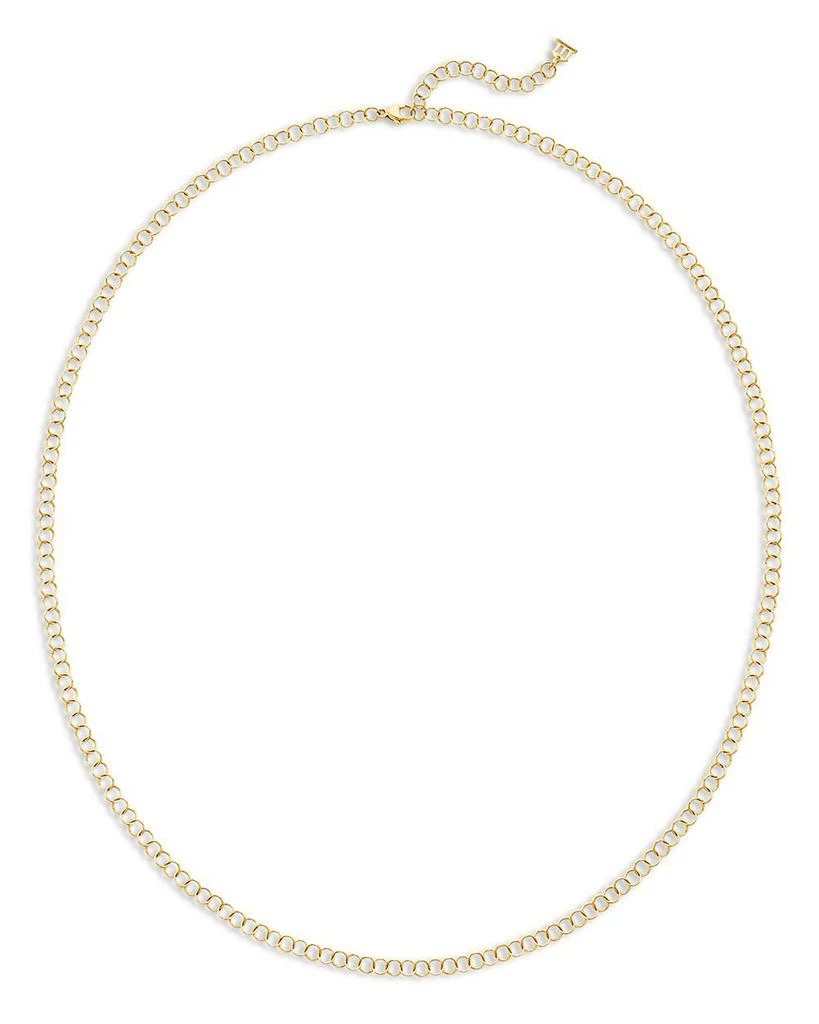 商品Temple St. Clair|18K Yellow Gold Fine Round Link Chain Necklace, 24",价格¥17949,第1张图片