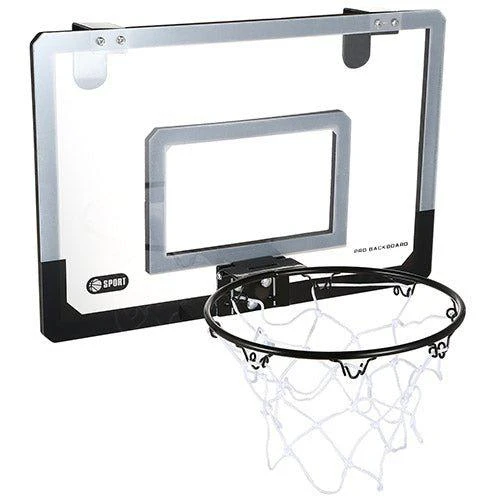 商品Fresh Fab Finds|Mini Basketball Hoop System Set Over The Door with Backboard Breakaway Rim Basketball Pump Tools Easy Installation Indoor Kids Adults,价格¥471,第1张图片