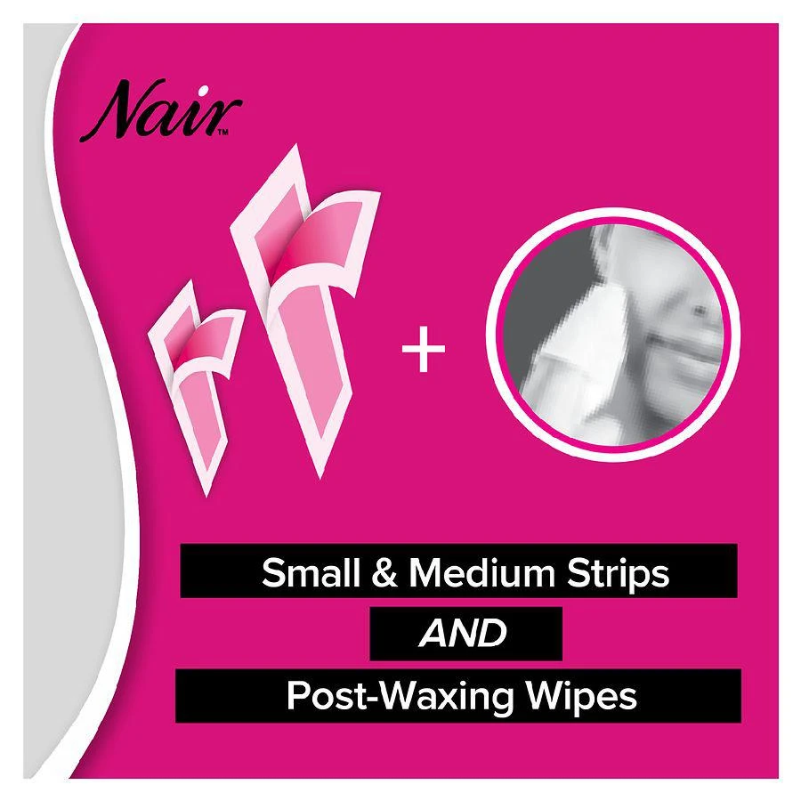 商品Nair|Wax Ready-Strips Face,价格¥71,第3张图片详细描述