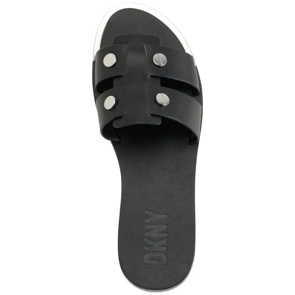 商品DKNY|Women's Glynn Slip-on Embellished Slide Sandals,价格¥439,第4张图片详细描述