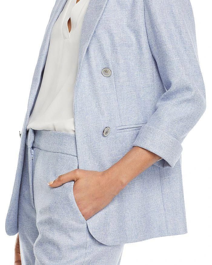 商品Tahari|Notch Collar Folder Cuff Blazer,价格¥819,第5张图片详细描述