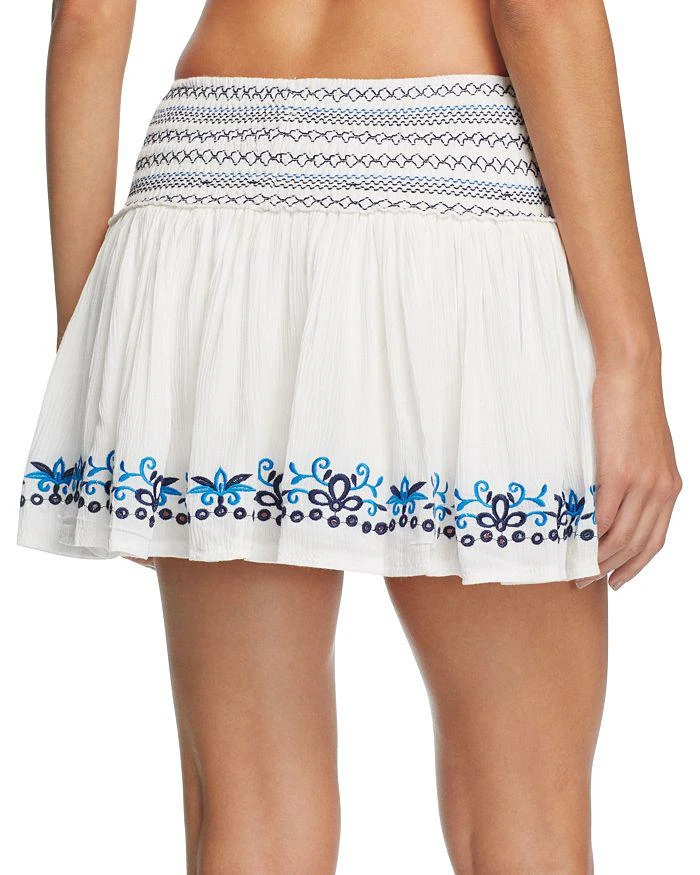 商品Surf Gypsy|Embroidered Mini Skirt Swim Cover-Up,价格¥357,第2张图片详细描述