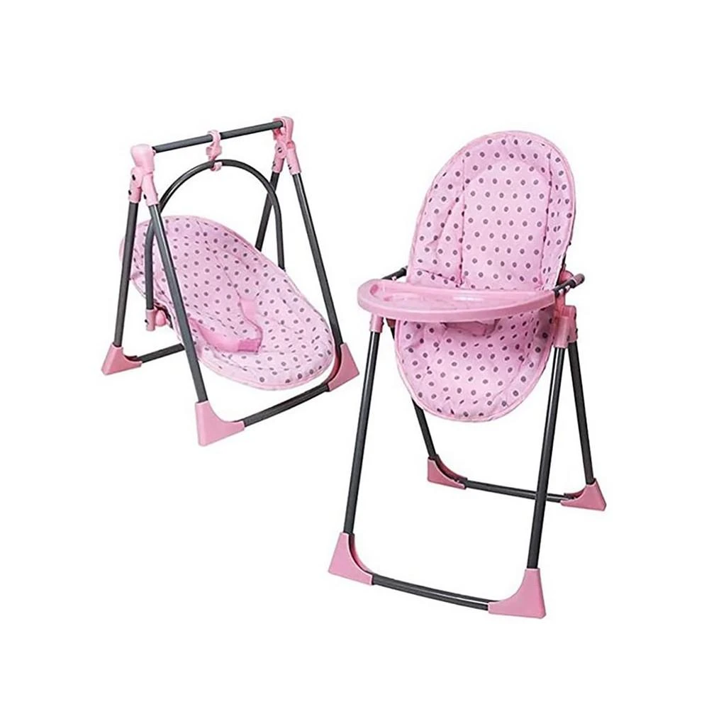 商品Lissi Dolls|Lissi Doll 6-in-1 Convertible Highchair Play Set,价格¥299,第3张图片详细描述