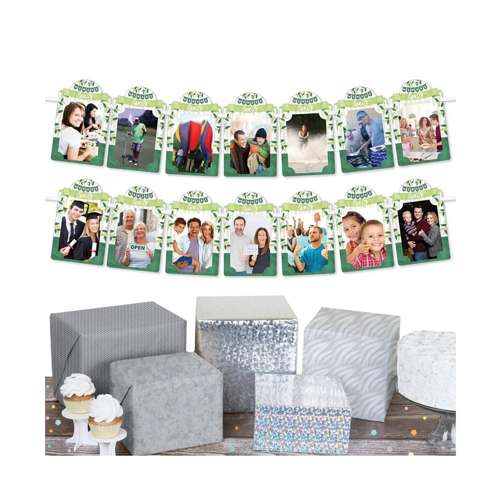 商品Big Dot of Happiness|Family Tree Reunion - DIY Family Gathering Decor Picture Display Photo Banner,价格¥120,第2张图片详细描述