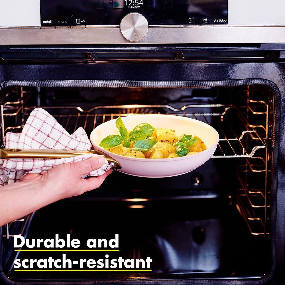 Reserve Blush Healthy Ceramic Nonstick Cookware, Set of 10 商品