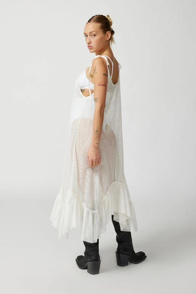 商品Urban Outfitters|UO Everly Sheer Mesh Midi Dress,价格¥449,第5张图片详细描述