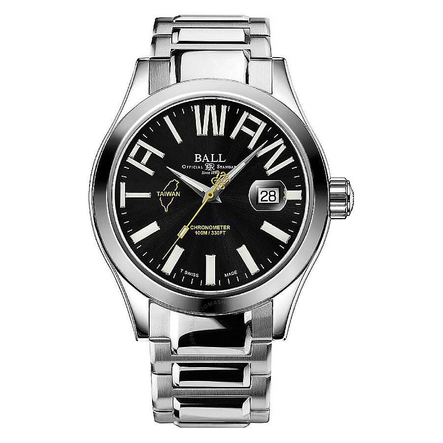 商品BALL Watch|Engineer III Teng Yung 130th Anniversary Automatic Black Dial Men's Watch NM9028C-S34C-BK,价格¥13110,第1张图片