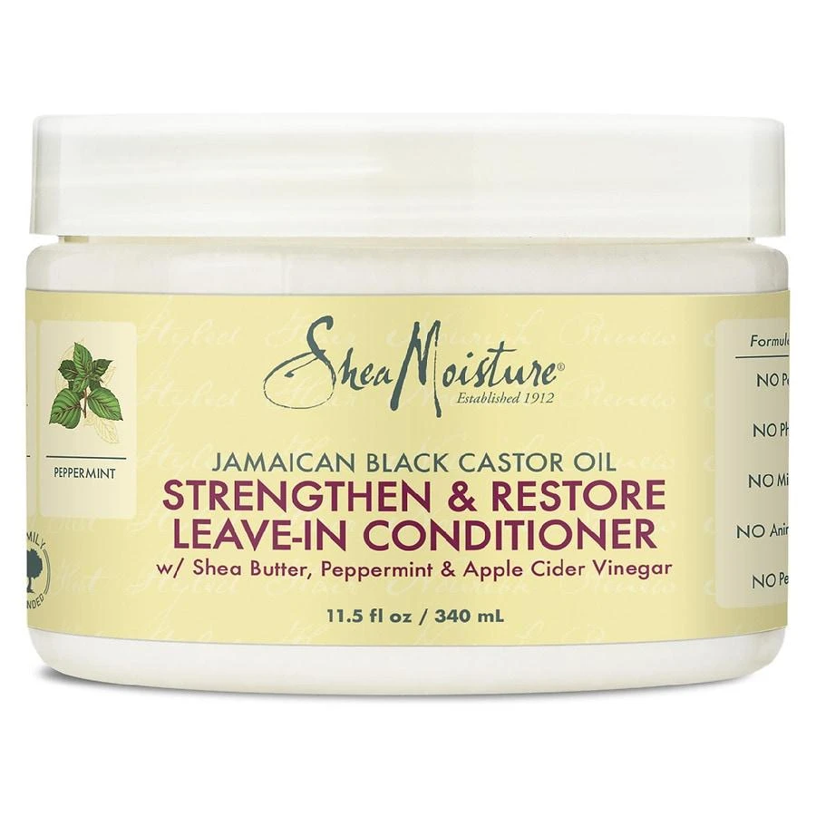 商品SheaMoisture|Leave In Conditioner 100% Pure Jamaican Black Castor Oil,价格¥104,第1张图片