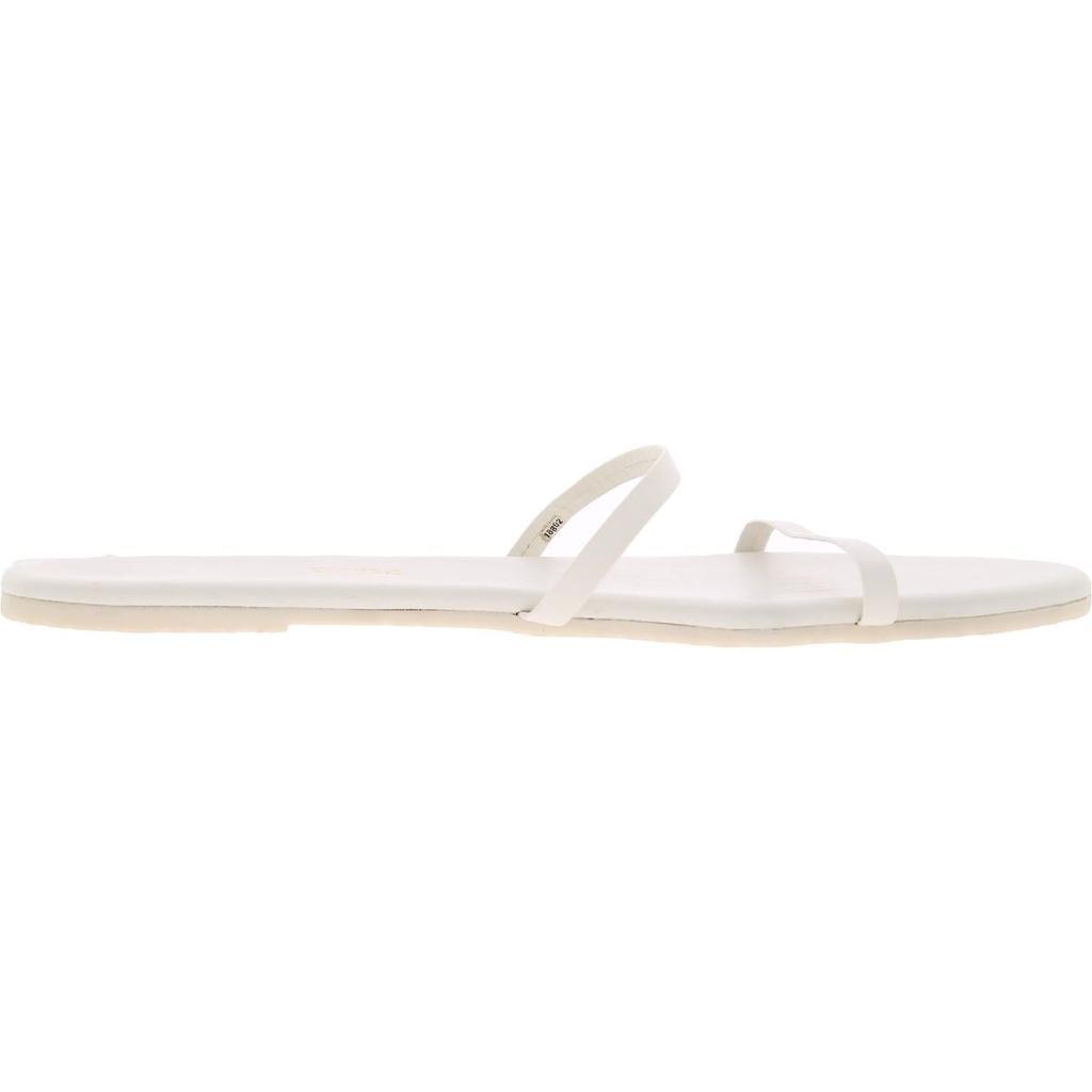 商品Tkees|Tkees Womens Gemma Faux Leather Slip On Flat Sandals,价格¥115-¥201,第7张图片详细描述