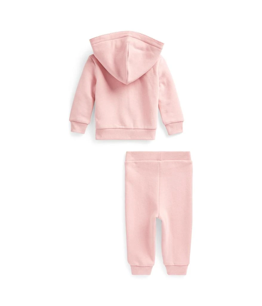 商品Ralph Lauren|Fleece Full Zip Hoodie & Pants Set (Infant),价格¥301,第2张图片详细描述