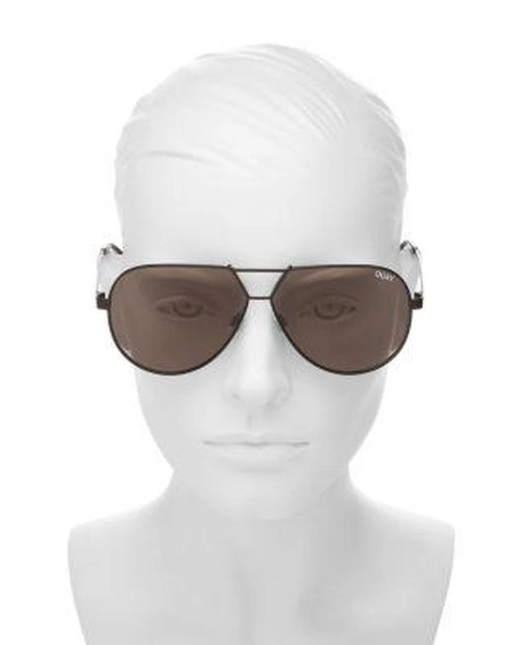 商品Quay|Women's Supernova Aviator Sunglasses, 51mm,价格¥445,第2张图片详细描述