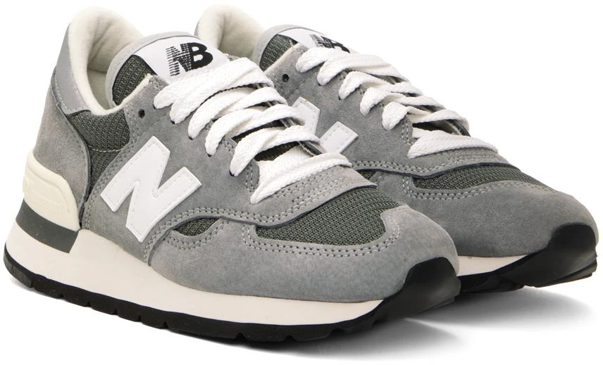 商品New Balance|Gray Made In USA 990v1 Core Sneakers,价格¥1749,第4张图片详细描述