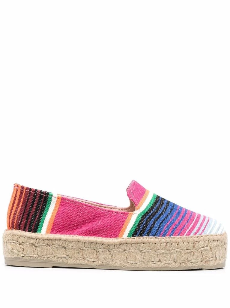 商品Manebi|MANEBI - Striped Espadrilles,价格¥455,第1张图片