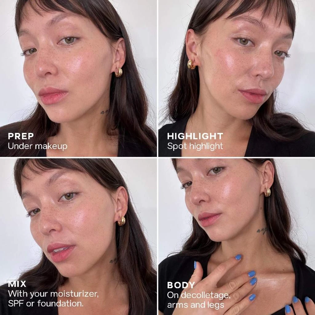 商品Saie|Glowy Super Gel Lightweight Dewy Multipurpose Illuminator,价格¥131,第4��张图片详细描述