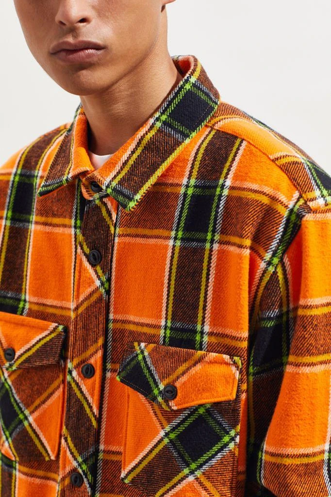 商品STUSSY|Stussy Ace Plaid Flannel Button-Down 衬衫,价格¥302,第3张图片详细描述