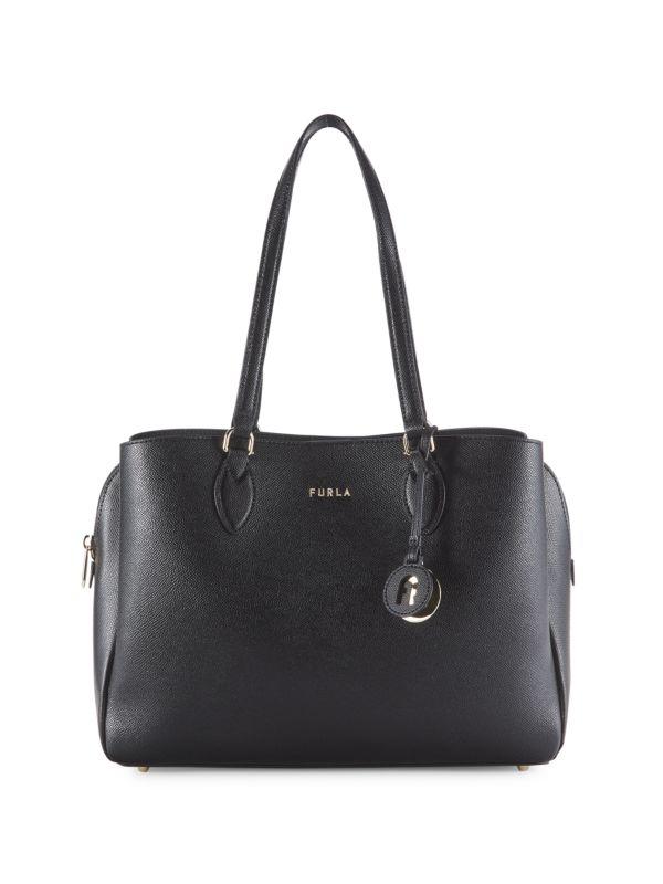 ★ FURLA ★ MINERVA S Tote【完売前に!】多色 Furla Minerva Leather Tote - Tote Bags - Free Shipping