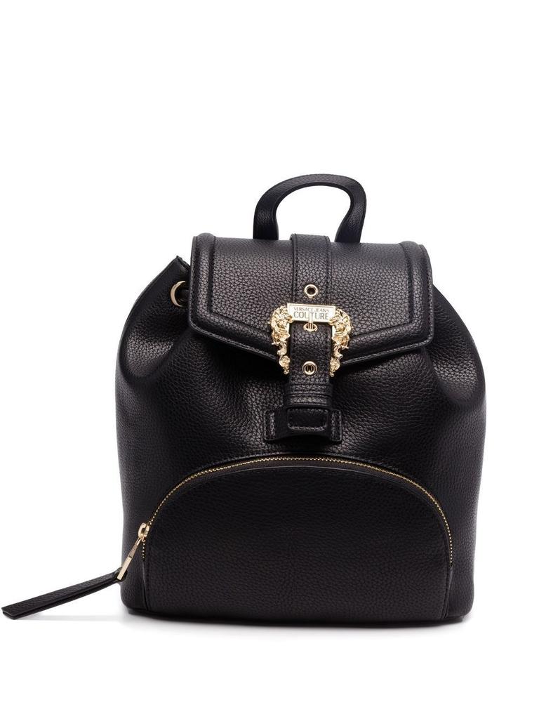 Versace Jeans Women's  Black Polyester Backpack商品第1张图片规格展示