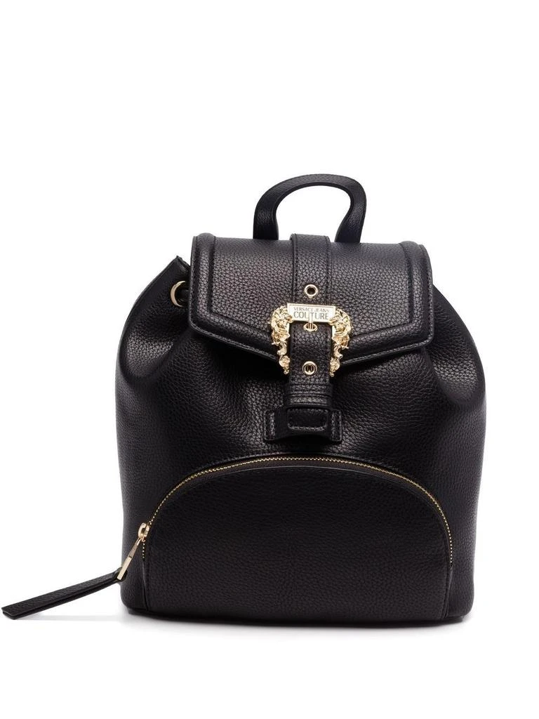 商品Versace|Versace jeans women's black polyester backpack,价格¥2421,第1张图片