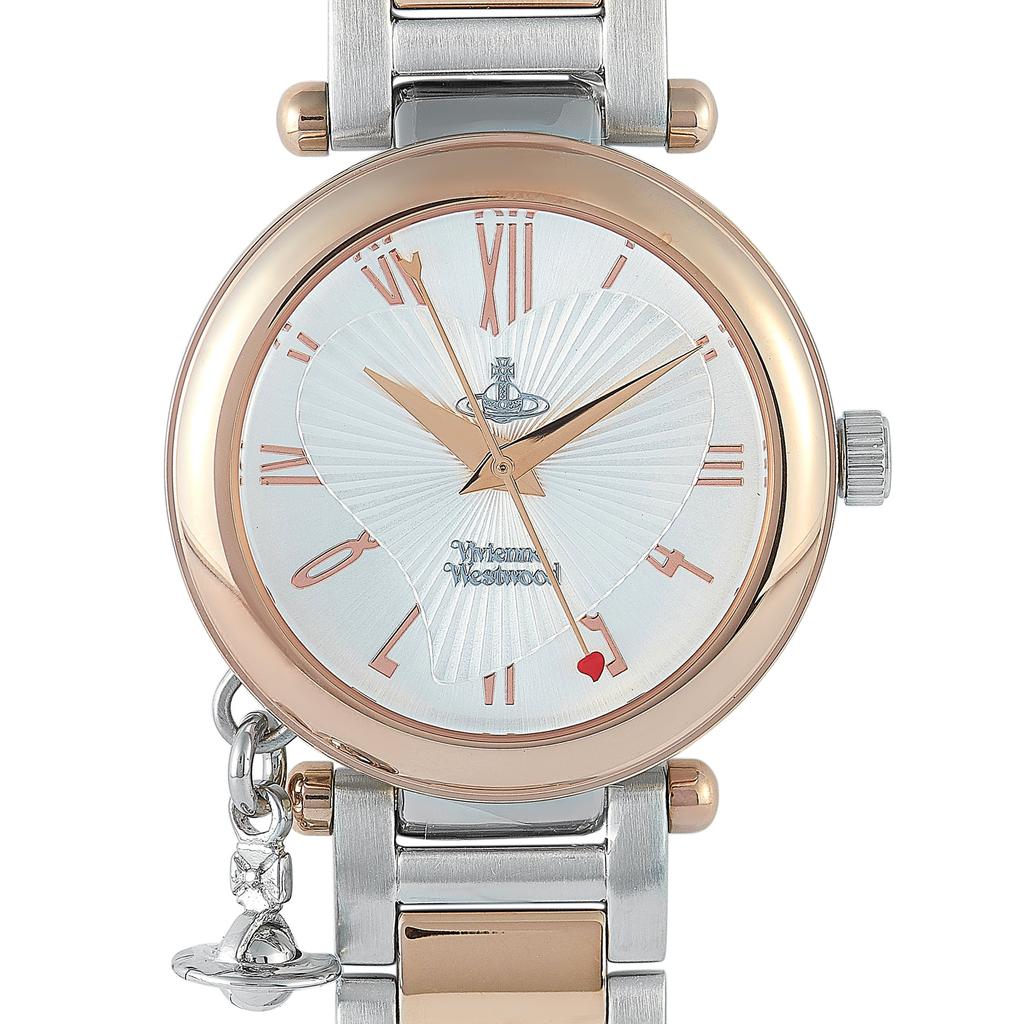 Vivienne Westwood Orb Two-Tone Stainless Steel Watch VV006RSSL商品第1张图片规格展示