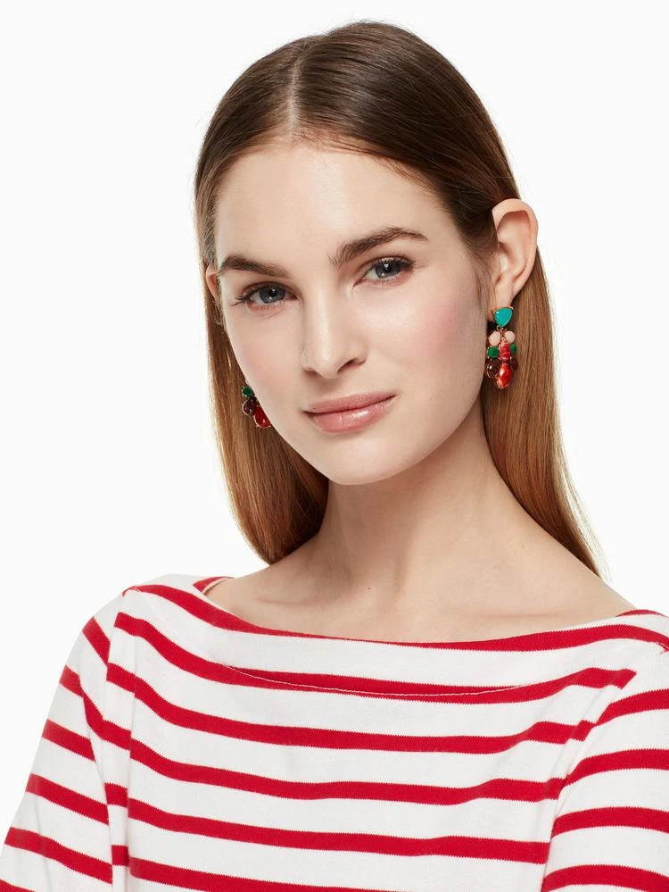 商品Kate Spade|fine art charm statement earrings,价格¥178,第2张图片详细描述