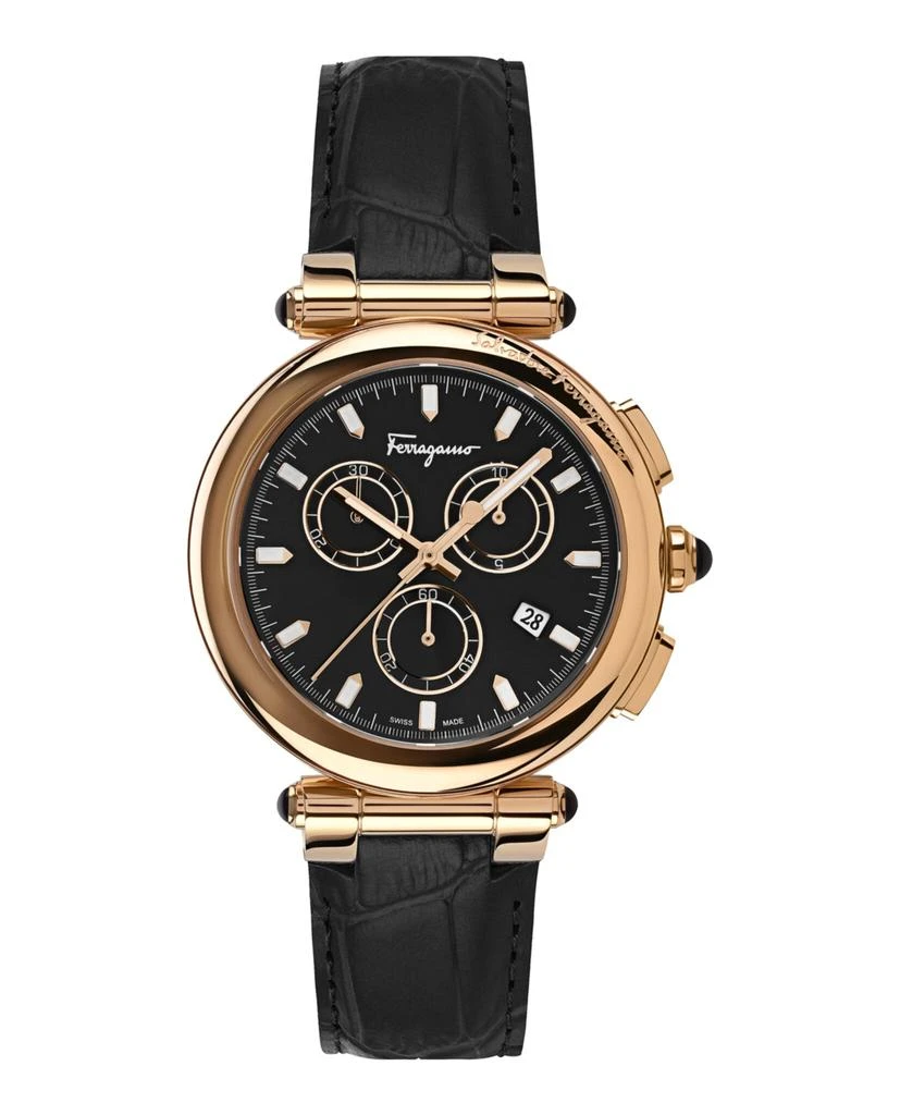 商品Salvatore Ferragamo|Idillio Chronograph Watch,价格¥3587,第1张图片