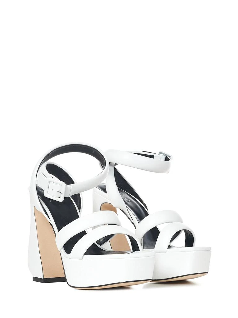 商品SI ROSSI|SI ROSSI Sandals White,价格¥5912,第2张图片详细描述