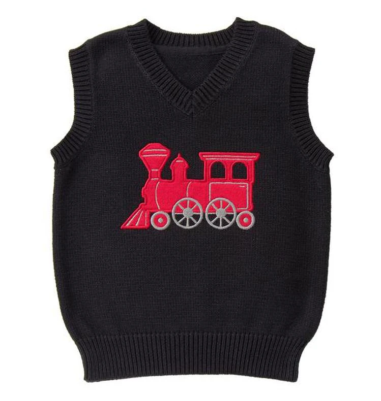 商品Gymboree|Train Sweater Vest,价格¥122,第1张图片