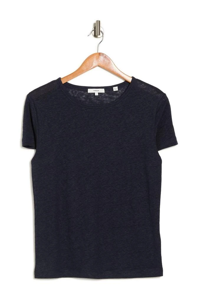 商品Vince|Short Sleeve Crew Neck Shirt,价格¥497,第3张图片详细描述