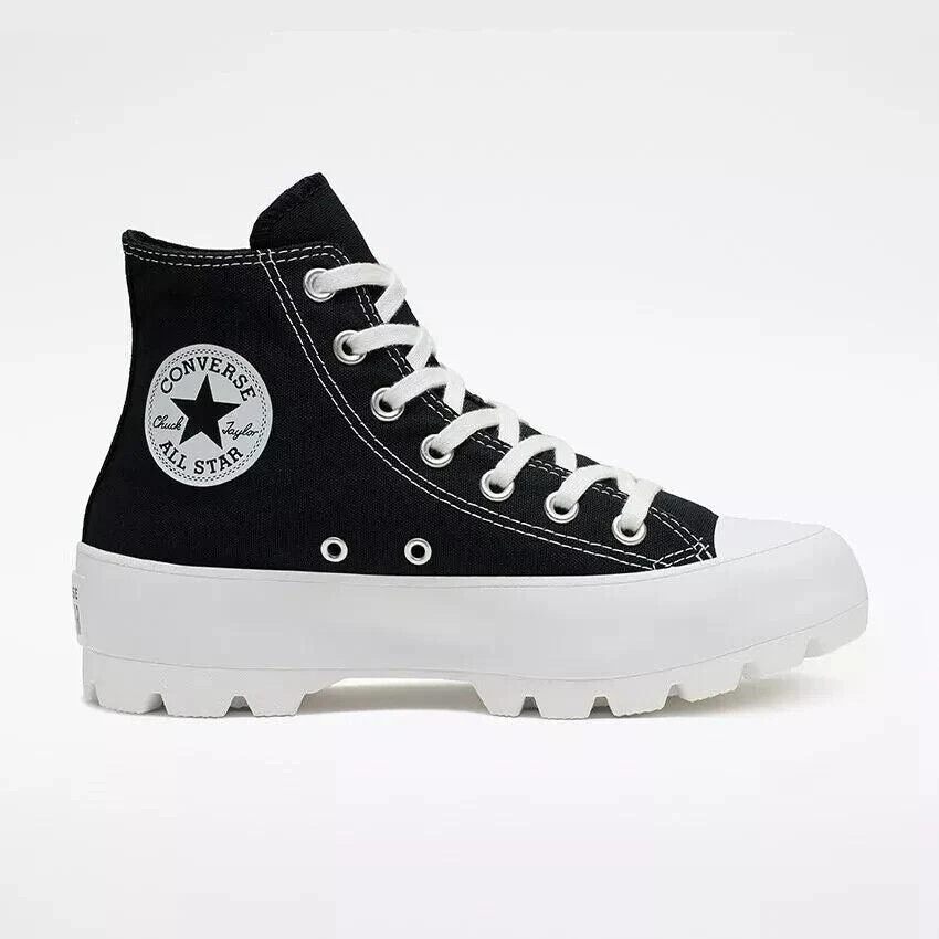 商品Converse|Converse Chuck Taylor All Star Lugged Hi 565901C Sneaker Womens 8.5 Black MOO396,价格¥639,第4张图片详细描述