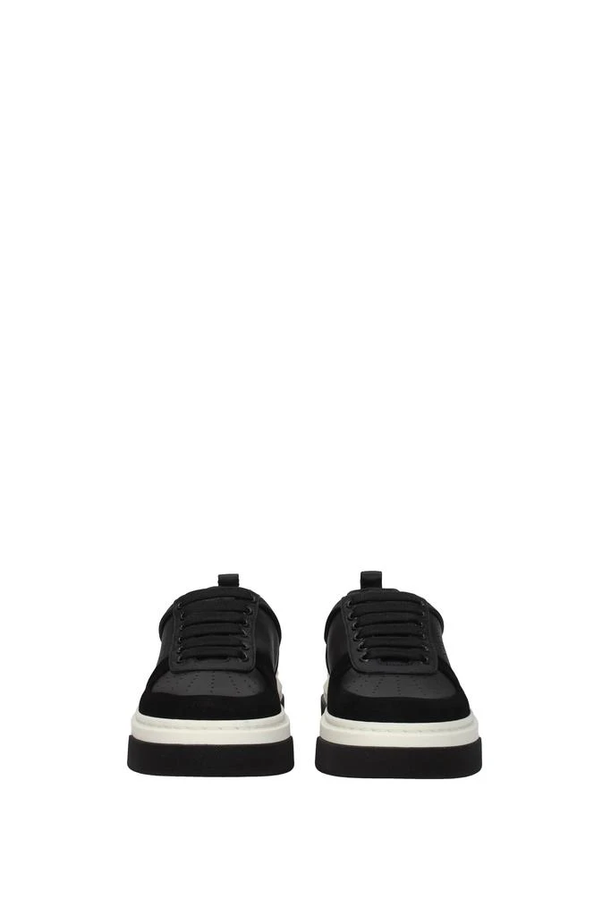 商品Salvatore Ferragamo|Sneakers Leather Black,价格¥2809,第3张图片详细描述
